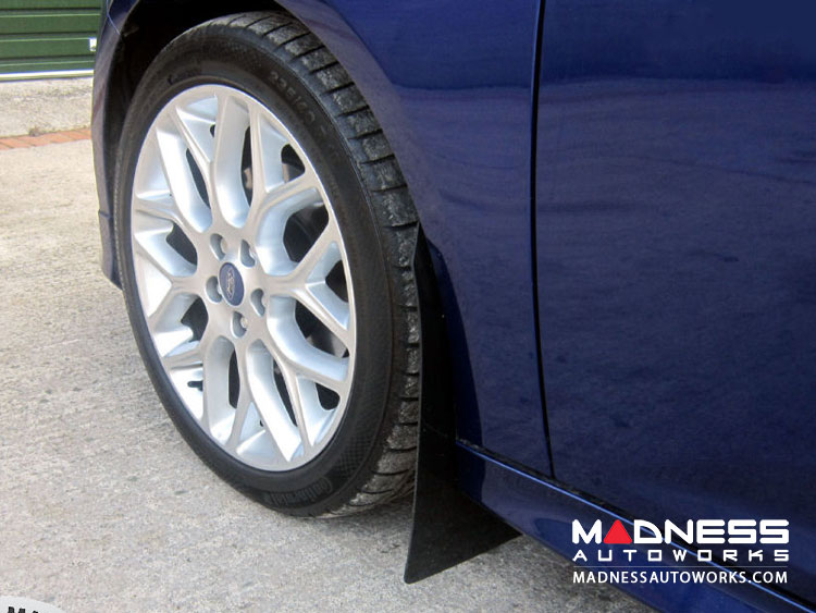 Ford Focus ST Mud Flaps by RallyFlapZ (4) Black (2011 2017